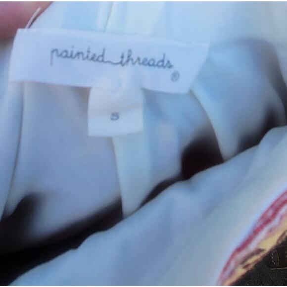 Painted Threads Native Inspired Cotton Pencil Mini Skirt Size S - Picture 4 of 4